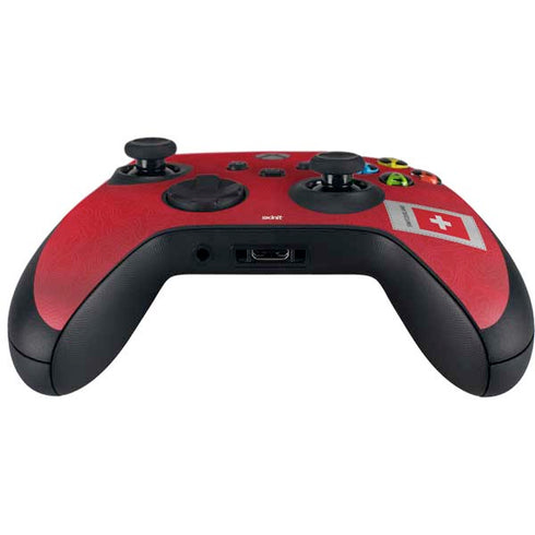 Switzerland Soccer Flag Xbox Series X Controller Skin